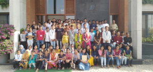 Visit arranged by Botany department